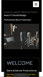 Mobile Screenshot of darkallianceproductions.com